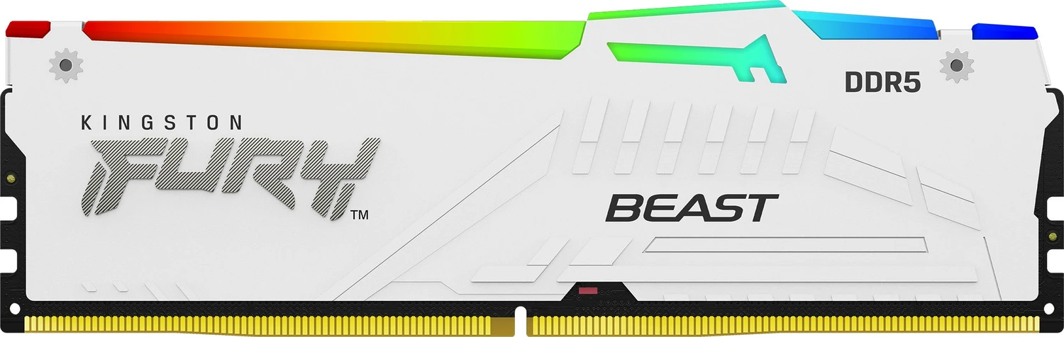 FURY Beast RGB blanc 16GB DDR5 6000 CL30